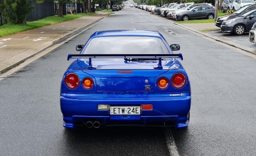 This will be expensive: 2001 NISSAN SKYLINE (R34) GT-R V-SPEC II - 2,745 KM  : r/cars