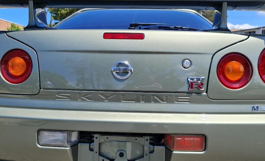 2002 Nissan Skyline R34 GTR M Spec NuR