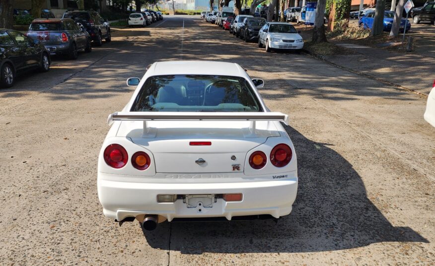 1999 Nissan Skyline R34 GTR V-Spec