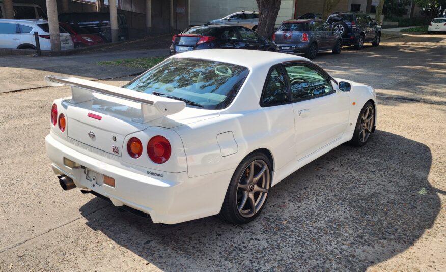 1999 Nissan Skyline R34 GTR V-Spec