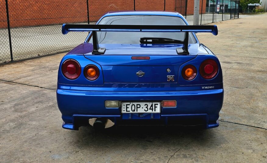 1999 Nissan Skyline R34 GTR V-spec