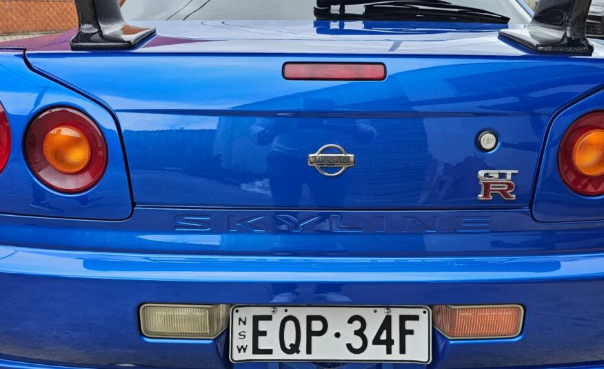 1999 Nissan Skyline R34 GTR V-spec